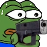 monkaGun emote