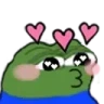 peepoKiss emote