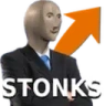 STONKS emote