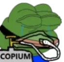 COPIUM emote in 7TV