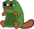 FeelsBeaverMan emote