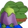 PepeEggplant emote