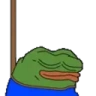 peepoLeanOnBusStopPole emote