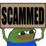 SCAMMED emote