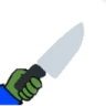 PeepoKnife emote