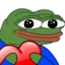 PeepoGladLove emote