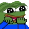 PeepoFingerUp emote