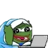 peepoLaptopHappy emote