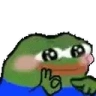 peepoShy emote