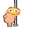 peepoFlushedStrip emote
