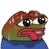 PeepoHotSweat emote