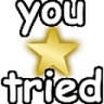 YouTried emote