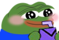 peepoBlushSip Twitch / Discord emote