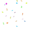 Confetti emote