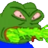 pepePuke emote