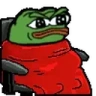 peepoAngryComfy emote