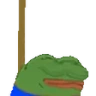 peepoHangingInThere emote