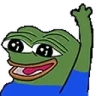 peepoLeaveWave emote