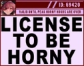 HornyLicense emote