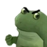 FrogeAngry emote