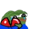 peepoBrokenHeart emote