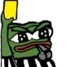 peepoYellowCard emote