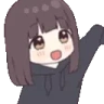 menheraWaving emote