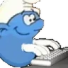SMURFING emote