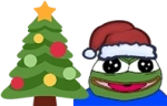 peepoHappyUChristmas emote