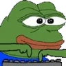 peepoTyping emote