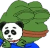 pepePandaHug emote