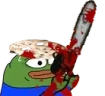 peepoChainsaw emote