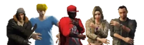 BlockParty emote