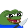 peepoKnife emote