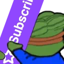 peepoSub Twitch emote
