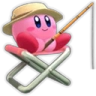 kirbyFishing emote