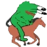 borpaHorse emote