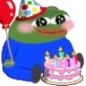 peepoSitBirthday emote