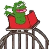 pepeRollercoaster emote