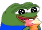 peepoIceCream emote
