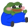peepoSitHug emote