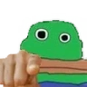 BorpaPointingAtYou emote