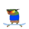 WICKEDskate emote