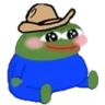 peepoSitCowboy emote