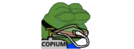 copiumGalaxy emote
