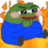peepoSitEvil emote