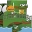 Fridgeonabridgeneararidgeandalsotheresacartridgetheretoowithanorangecleaningthegarbagewithabadge