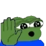 peepoTalkHalt emote