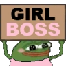 girlBoss emote