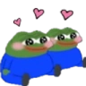 peepoSitFriendship emote